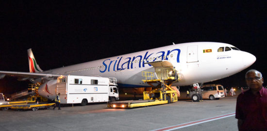 マレ空港スリランカ航空